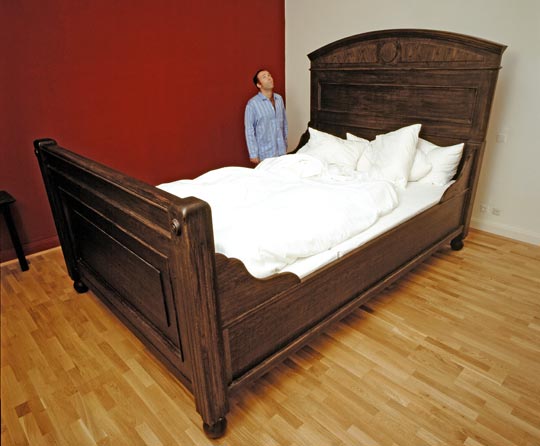 Мега-спальная кровать )