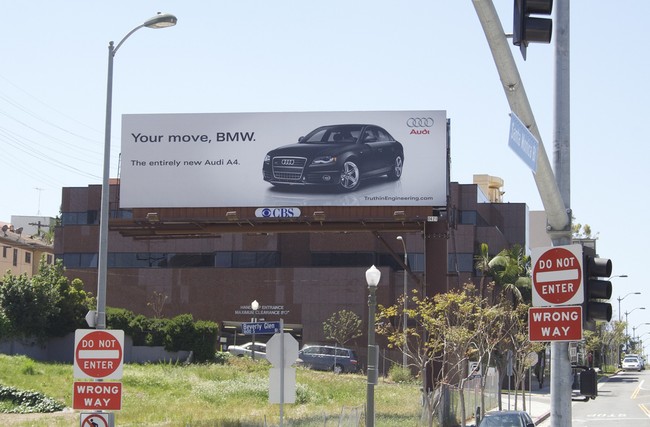 Война между Audi и BMW не затихает (7 фото)