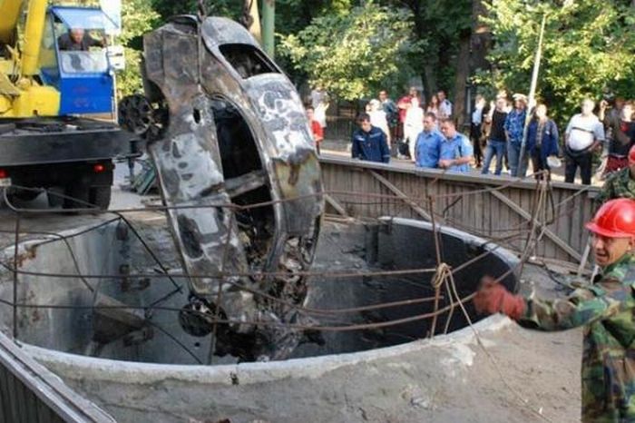Страшная авария в Киеве (6 фото)