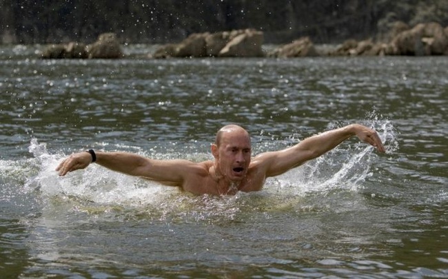Выходной Путина (16 фото)