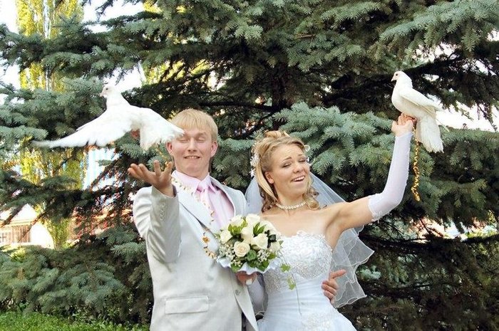 Неудачные фотки со свадьбы (20 фото)